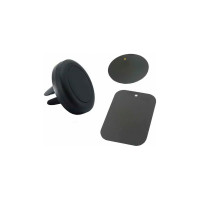 Магнитный обрезиненный держатель для телефона Airline в дефлектор AMS-U-09