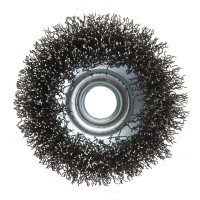 Щетка чашечная с гофрированной стальной проволокой Мастер 004 (100 мм; М14) Профоснастка 20101004