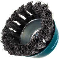 Щетка чашечная со жгутовой стальной проволокой Мастер 021 (65 мм; М14) Профоснастка 20102001