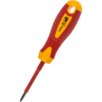 Диэлектрическая крестовая отвертка PH0*60мм, до 1000V Berger BG BG1055