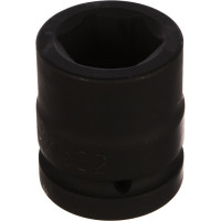 Головка торцевая ударная 6-гранная, тип N21K-32 (32 мм; 1”) NORGAU 064081032