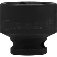 Головка торцевая ударная 6-гранная, тип N30K-24 (24 мм; 3/8”) NORGAU 064021024