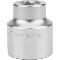 Головка торцевая 6-гранная тип N32-46 (46 мм; 3/4") NORGAU 063801046