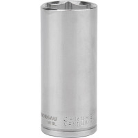 Головка торцевая удлиненная 6-гранная. 1/2"-1.1/16" тип N19L-1.1/16 NORGAU 063718047