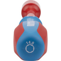 Диэлектрическая отвертка с внутренним шестигранником NORGAU (14х125 мм), тип N130-14 067058140