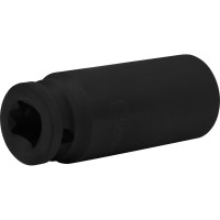 Головка торцевая ударная 6-гранная удлиненная, тип N19KL-24 (1/2'', 24 мм) NORGAU 064045024