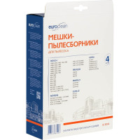 Мешок-пылесборник синтетический для пылесосов BOSCH,SIEMENS (4 шт.) EURO CLEAN E-32/4
