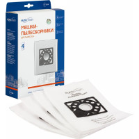 Мешок-пылесборник синтетический для пылесосов DAEWOO (4 шт.) EURO CLEAN E-15/4