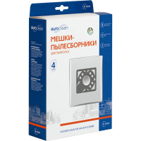 Мешок-пылесборник синтетический для пылесосов DAEWOO (4 шт.) EURO CLEAN E-15/4