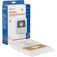 Мешок-пылесборник синтетический для пылесосов ROWENTA (4 шт.) EURO CLEAN E-31/4