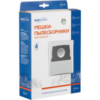 Мешок-пылесборник синтетический для пылесосов ROWENTA (4 шт.) EURO CLEAN E-31/4