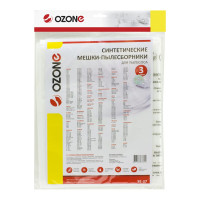 Мешки-пылесборники синтетические для пылесосов ZELMER (3 шт.) OZONE SE-37