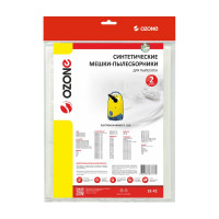 Мешки-пылесборники синтетические для пылесосов ELECTROLUX (2 шт.) OZONE SE-42