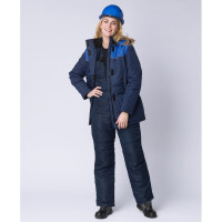 Зимняя куртка Факел Снежана темно-синяя/васильковая, р.44-46, рост 158-164 87469276.001