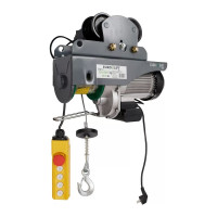 Электрическая передвижная лебедка (125кг/250кг, 220В) EURO-LIFT KX 250 00001044