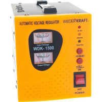 Стабилизатор напряжения (однофазный) 1500Вт WIEDERKRAFT WDK-1500