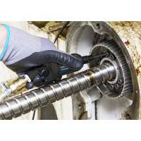 Отвертка пневматическая прямая HAZET, 1/4", 12000 об/мин, макс. усилие 108 Нм 9010TB