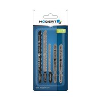 Набор полотен по металлу и дереву 5 шт для электролобзика HOEGERT TECHNIK HT6D690