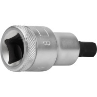 Головка торцевая (1/2", 8 мм) с 6-гр. вставкой HEX, тип N19IN-H8 NORGAU 063720008