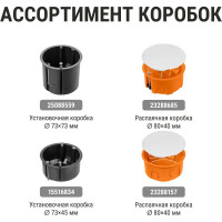 Крышка универсальная TDM ELECTRIC D86 мм, цвет белый (Упак. 50 шт.) SQ1402-0005