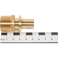 Муфта One Plus 20х3/4 НР, аксиальная rx надвижная, для труб из сшитого полиэтилена Pex 3204023056