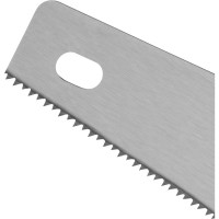 Ножовка по дереву, SPARTA 500 мм,7-8 TPI, зуб-2D, каленый зуб, линейка, двухкомпонентная рукоятка// 235035