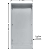 Щит TDM ELECTRIC ЩМП-16.8.4-0 без монтажных панелей SQ0905-0401