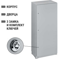 Щит TDM ELECTRIC ЩМП-18.8.4-0 без монтажных панелей SQ0905-0403
