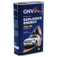 Моторное масло GNV EXPLOSIVE ENERGY SYNTHETIC 5w-30, ACEA A5/B-5, канистра 1 л GEE1010453040120530001