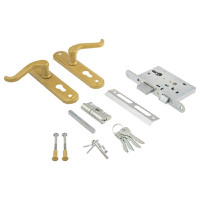 Врезной замок ЗВ4-3.02, золото, 9480 ЗЕНИТ 00009480