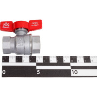 Шаровой кран GEKON с вн./вн. резьбой 1/2", ручка-бабочка GK 551 12