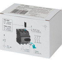 Выключатель-разъединитель ЭРА ВНК-32-31130 PRO mvr20-3-080E 3П, 80А, с установленной фронтальной рукояткой управления Б0054007