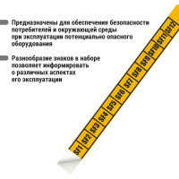 Таблица символов "SF1 - SF12" в упаковке 100 штук TDM ELECTRIC SQ0817-0041