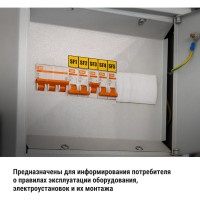 Таблица символов "SF1 - SF12" в упаковке 100 штук TDM ELECTRIC SQ0817-0041