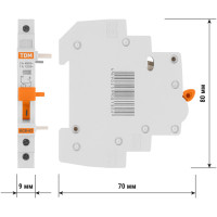 Контакт состояния на DIN-рейку TDM ELECTRIC КСВ47 SQ0206-0197