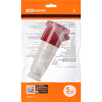 Переносная розетка 234 3Р+РЕ 63А 380В IP54 TDM ELECTRIC SQ0603-0017