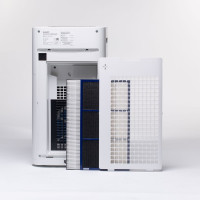 Воздухоочиститель с функцией увлажнения Sharp KCG41RW белый 64941908