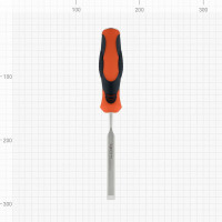 Стамеска (CRV, 3-х компонентная ручка, 12 мм) ВАРЯГ 85043 тов-149982