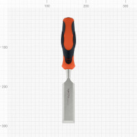Стамеска (CRV, 3-х компонентная ручка, 32 мм) ВАРЯГ 85049 тов-149986