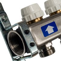 Коллектор из нержавеющей стали без расходомеров STOUT 10 выходов SMS 0922 000010