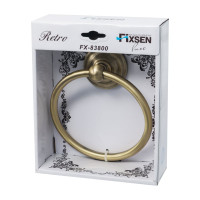 Полотенцедержатель кольцо FIXSEN RETRO 83811