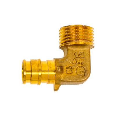 Угольник с наружной резьбой UPONOR Q&E 16-G1/2"НР '80Ф UP 1023019