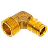 Угольник с наружной резьбой UPONOR Q&E 16-G1/2"НР '80Ф UP 1023019