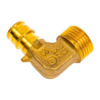 Угольник с наружной резьбой UPONOR Q&E 16-G1/2"НР '80Ф UP 1023019