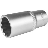 Головка торцевая двенадцатигранная удлиненная AV Steel (27 мм; 1/2)  AV-521227
