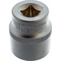 Головка торцевая шестигранная AV Steel (28 мм; 1/2)  AV-520028