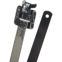 Стальные стяжки с бугельным замком с покрытием FORTISFLEX СКБ-П 316 9.6х650 74169