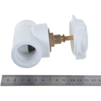 Вентиль PRO AQUA PP-R Белый d-32 мм PA42013