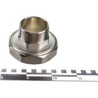 Комбинированная разъемная муфта (американка) PRO AQUA PP-R НР белая d-63 2" PA21024b