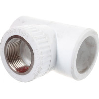 Комбинированный тройник PRO AQUA PP-R ВР белый 32 мм 3/4" PA24016Pb
